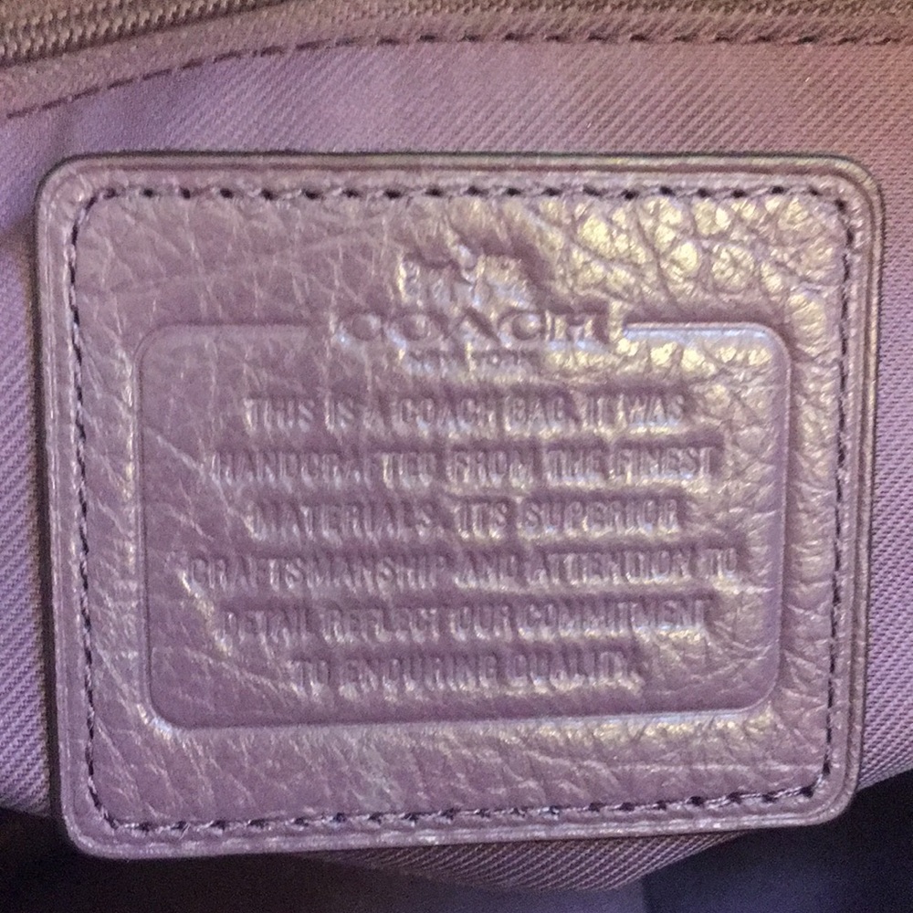 Authentic Coach Satchel - Picture 5 of 9